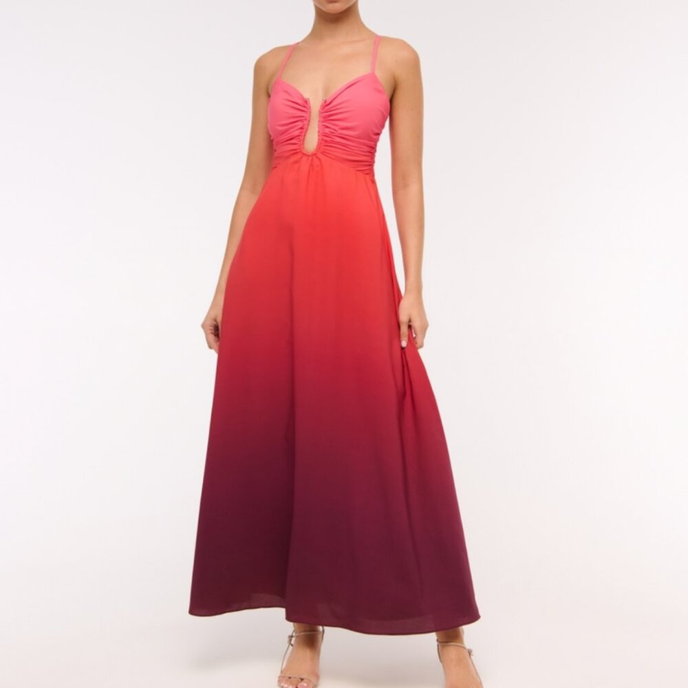 Bra Free Hardware Maxi Dress Abercrombie Size 10